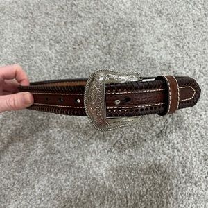Youth Nocona leather belt